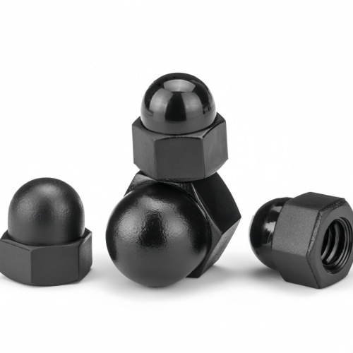 PA66 Nylon Hex Domed Cap Nut Decorative Cover