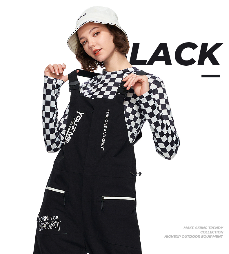 Ski Bib Pants Women Snowboard Waterproof