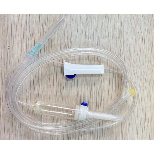 Disposable Infusion Set With Y- connoctor Plastic Spike