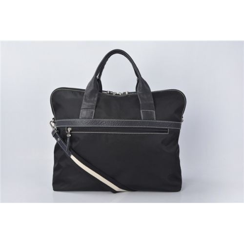 Durable Black Ballistic Nylon Long Wear Laptop Briefcase