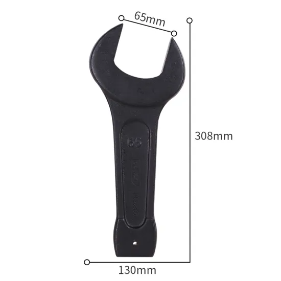 Deli DL32365 hand tools hammer slugging open end Striking Wrenches 65mm