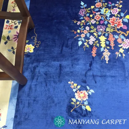 4'x6' Hand Knotted Chinese Oriental Silk Rug