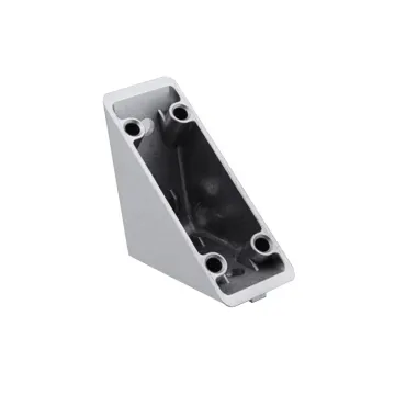 8 L Shape Aluminum Profile Angle Bracket with Plastic Cap (310.1800A/370.1800)