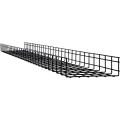 plated steel wire mesh grid cable tray support