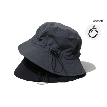 Nylon Quick-Drying Foldable Men's Outdoor Sunscreen Hat