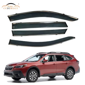 PC Material Window Visor for Outback 2021 - Rain Guard, Vent Visor, Sun Shade