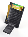Carbon card holder wallet