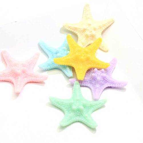 Resina colorida Seastar Miniatura Cabochão Fadas Jardim Decoração Casa Casa Mini Craft Micro Decoração de Paisagismo Acessórios Faça Você Mesmo