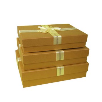 The coloured packaging gift box