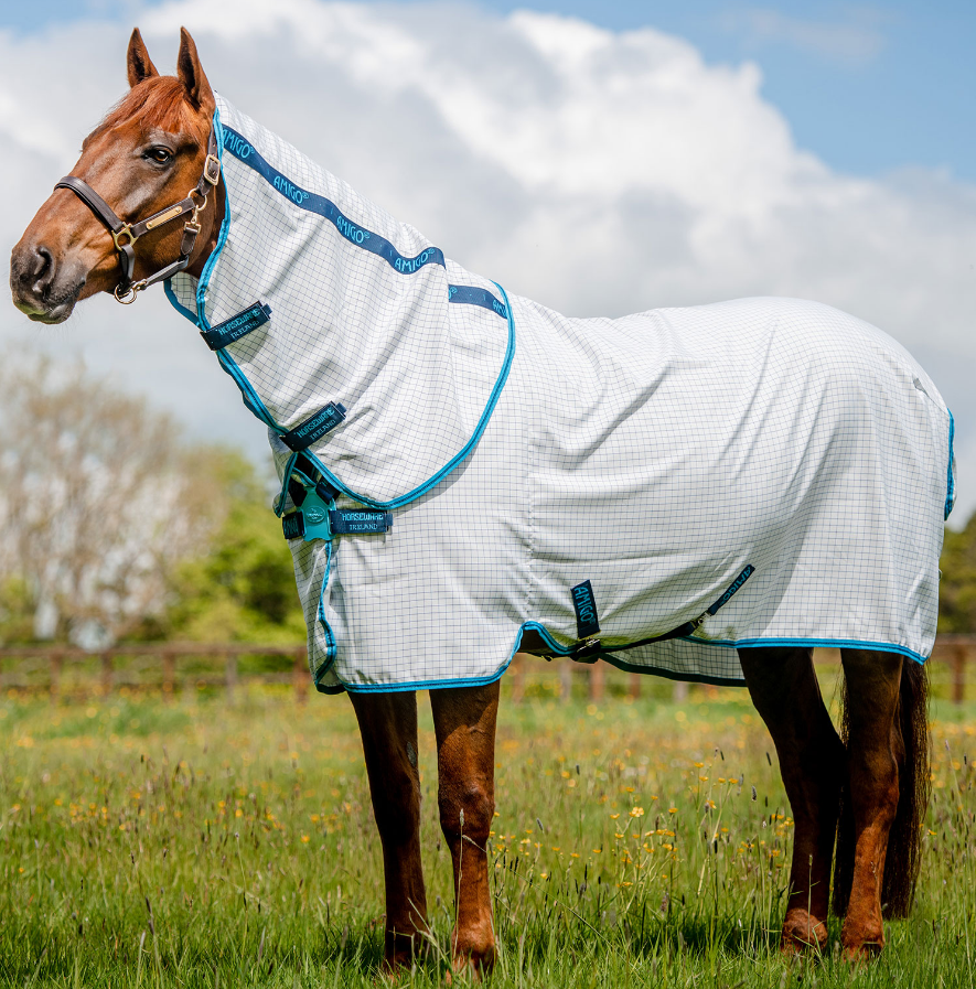 Waterproof and ripstop turnout horse rugs