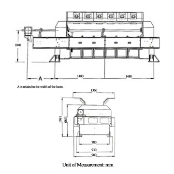 Jacquard machine para sa paghabi ng sofa velvet na tela