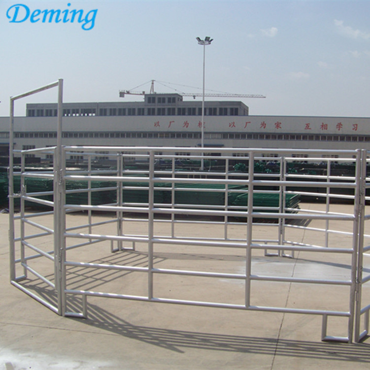 Factory Galvanized Metal Pipe Livestock Horse Fence Panels