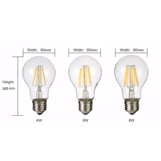 CF Grow decorative A60 edison bulb home lighting wholesale filament bulb e27