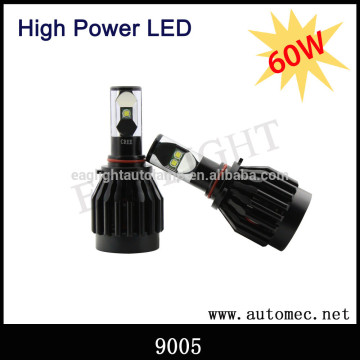 2015 Automobile New products high power 60W All in one 9005 LED Headlight bulbs