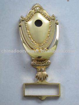 Zinc Door Knocker With Door Viewer( DK025)