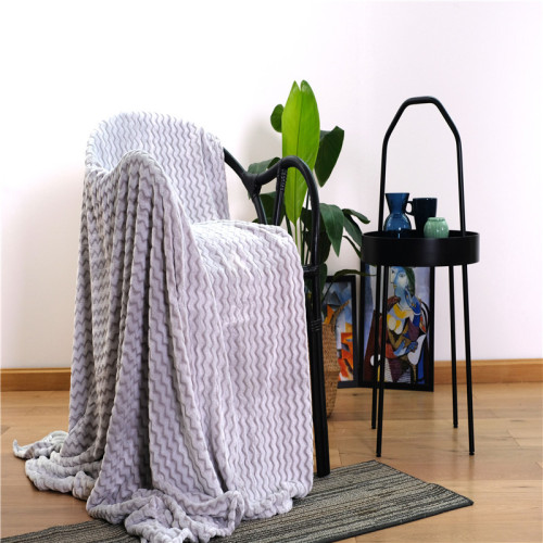 Baby Lazy Wave Blanket Home Textiles Baby Lazy Wave Throw Flannel Blanket Manufactory