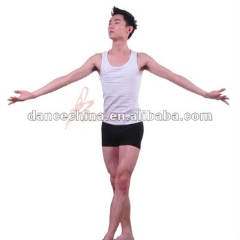 07BB2104 Men's Tank Gymnastics Dance Top