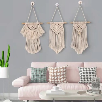 Ręcznie robione macrame WALLE WIELKI: Dodanie stylu artystycznego do twojego wystroju wewnętrznego