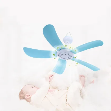 Modern AC Ceiling Fan: Plastico Ventilador de Techo Mini Celling Fan for Ceiling