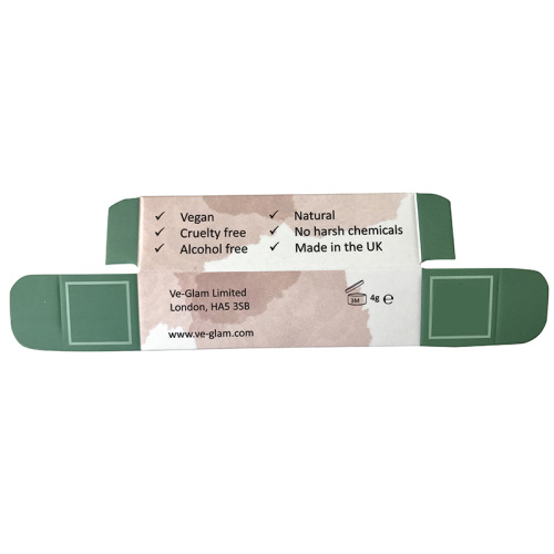 Personal Label Colored Paper Lipstick Box