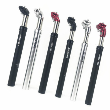 ZOOM Suspension Seatpost for MTB: 27.2/31.6mm Diameter, 3-Way Damping Adjustments, Al Mountain Bike Bicycle Seat Post