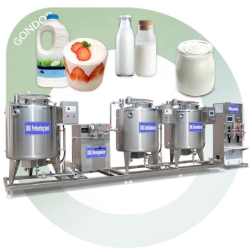 Volledige automatische Griekse yoghurt- en geitenmelkproductielijnprijs