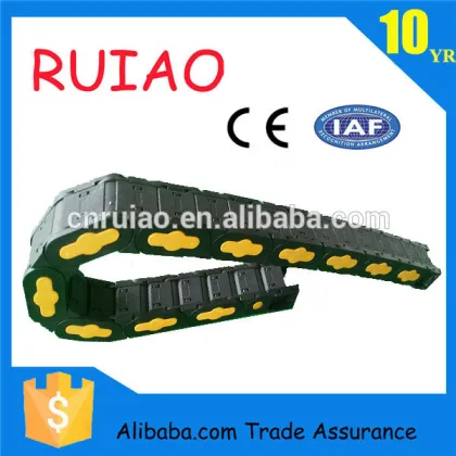 plastic flexible electric wire cable tray drag for wires