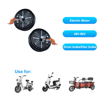 12 Inch 60V 1500W Brushless DC Hub Motor for Adult Electric Scooters - Overseas Warehouse