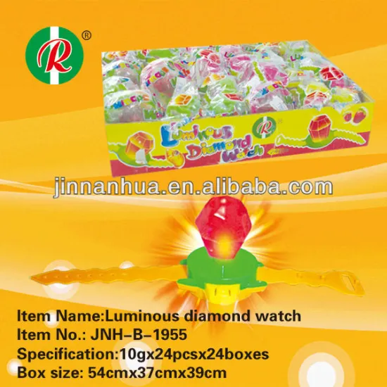 Luminous diamond watch