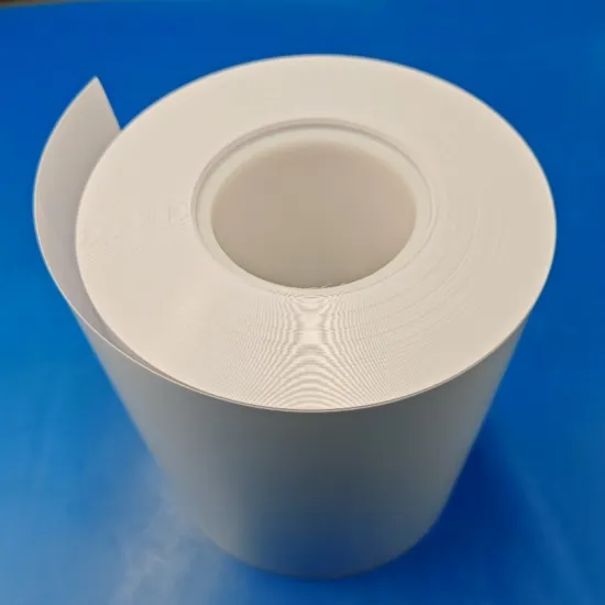 250 microns WHITE PVC rigid film for blister pack