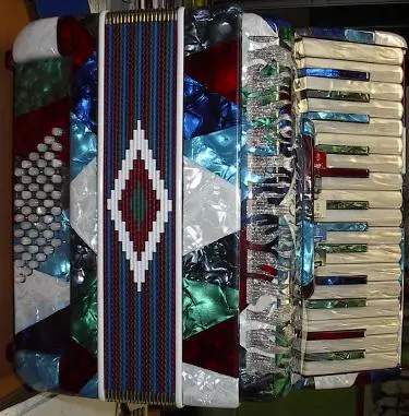 Pearl celluloid sheet for piano keys