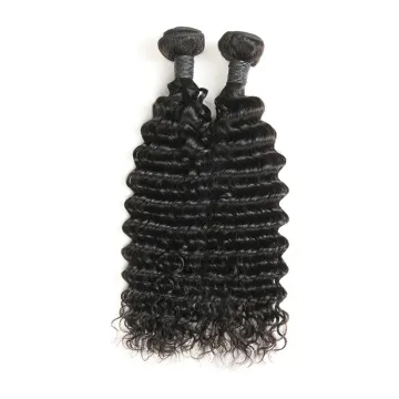 non processed deep wave brazilian hair,wholesale brazilian hair extensions,durable remy human hair
