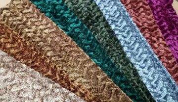 Upholstery Embossed Dyeing Velvet Fabric for Sofa