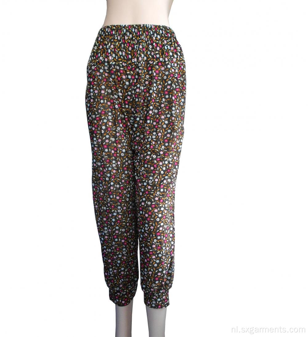 Print -leggings van goede kwaliteit dame