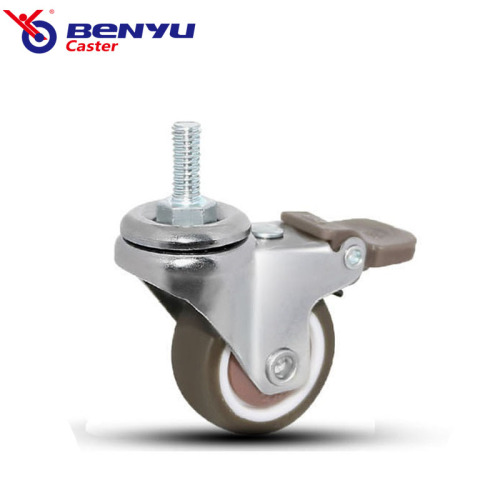 Light Duty Lockable Casters Wheels with Brake