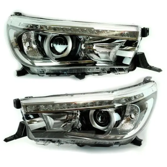 BAINEI Genuine LED Headlight Lamp Projector for Toyota Hilux Revo SR5 2015-2017