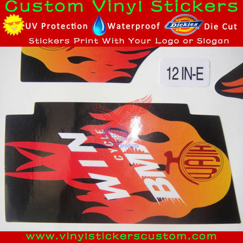 custom stickers die cut