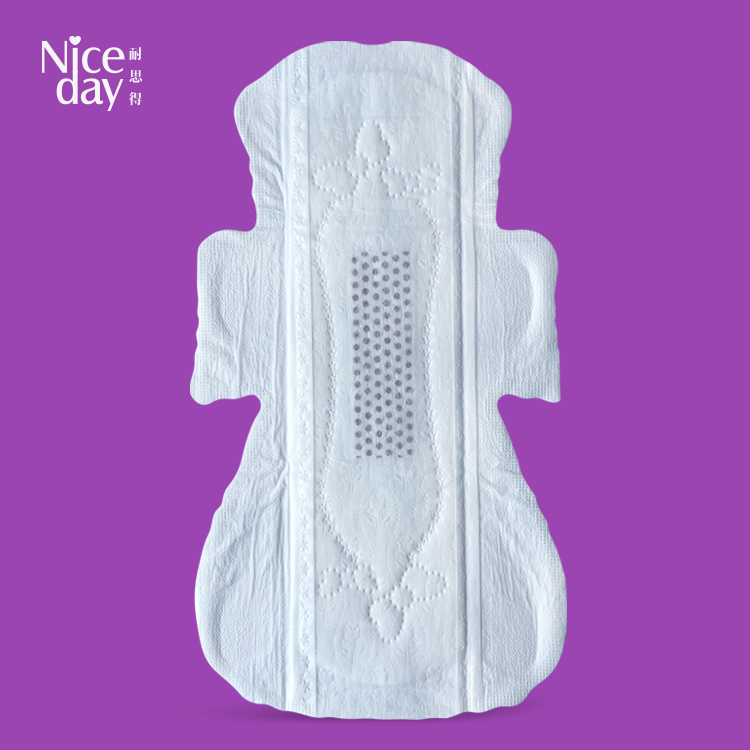 Ultra dry anion famale long sanitary napkin