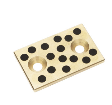 Customized high precision self-lubricating graphite copper sliding plate
