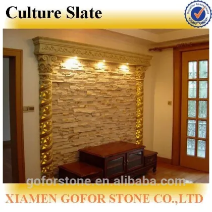 decorative stone for tv wall