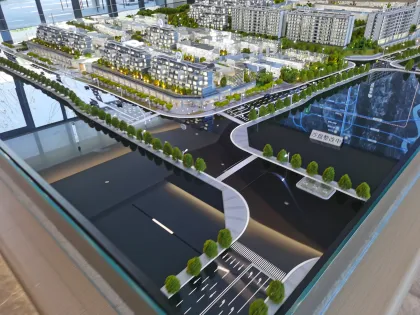 Manufacturers Supply LED Lighting and Urban Planning Models for Architectural Scale Buildings