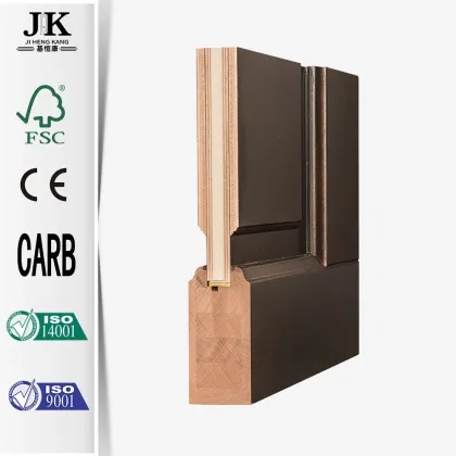 JHK-011 Solid Wood Door Wood Accordion Closet Doors Wooden Doors India