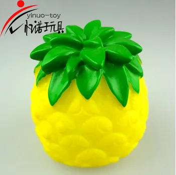 En71 Eco-friendly Material PVC Pineapple Shape Led toy for Baby