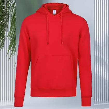 White Fleece Hoodie Custom Logo Edition