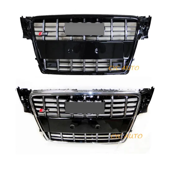 S4 S-Line Style Front Bumper Parts Car Grille for Audi A4 B8 8K 2009-2012