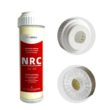 Custom Fish And Aquarium Filter Safe Drinking Water Resin Media Nitrate Removal Filter Cartridge