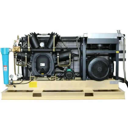 ELGI 40 Bar Air Compressor with 1400 CFM and 30 Bar Booster for PET Bottle Manufacturing