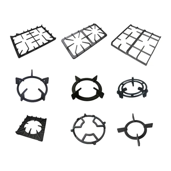 China Factory Price Cast Iron Pan Support Cooker Parts