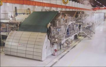 Newsprint paper machine
