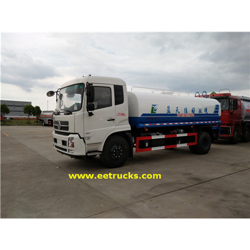 Dongfeng camiones de agua de riego de 3000 galones